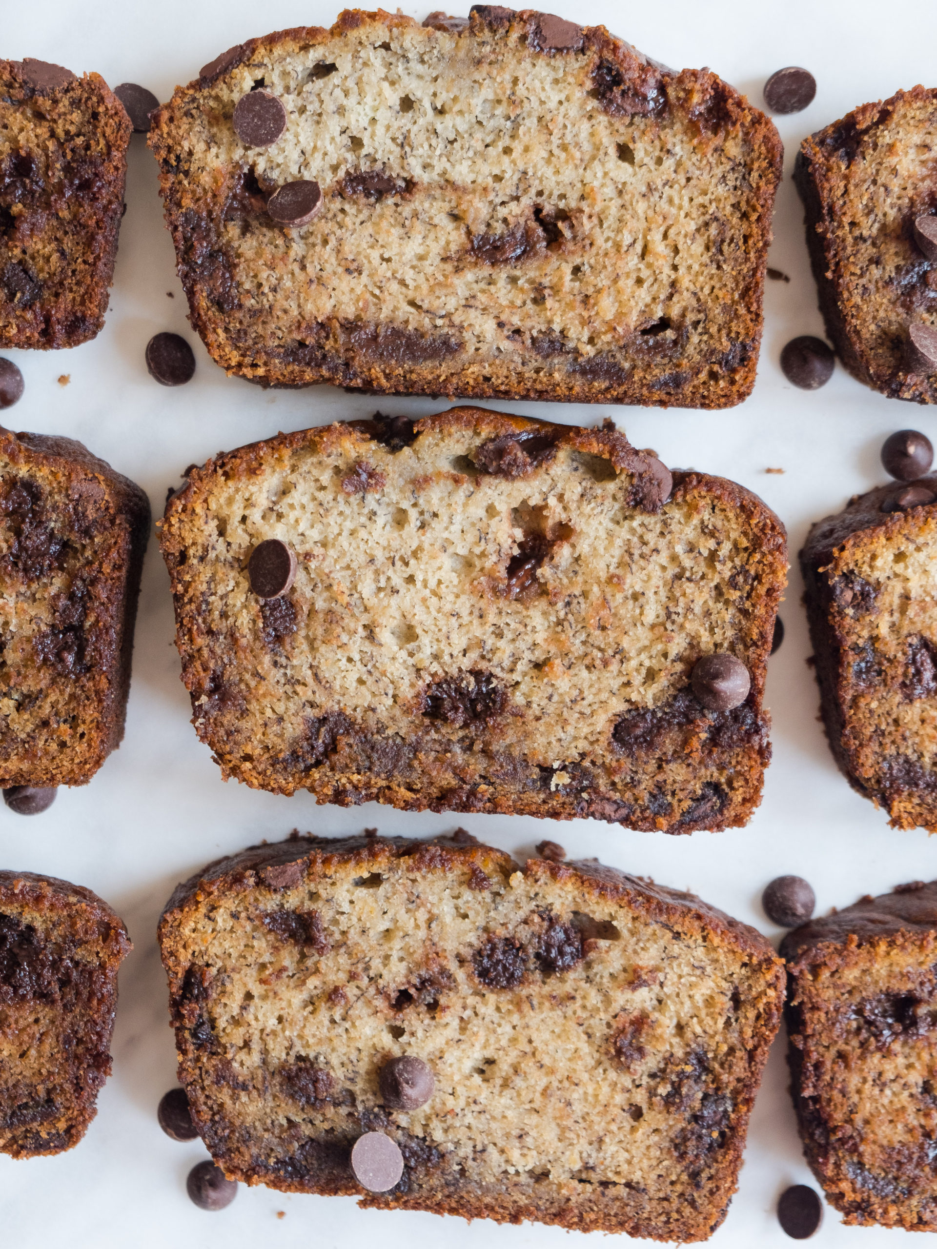 Super Moist Chocolate Chip Banana Bread - Creme De Lacombe